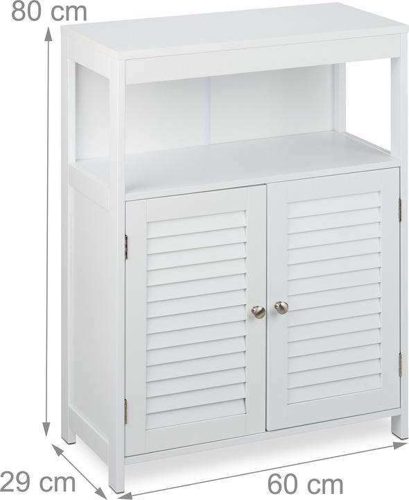 Productafbeelding Relaxdays Badschrank (60 x 29 x 80 cm)
