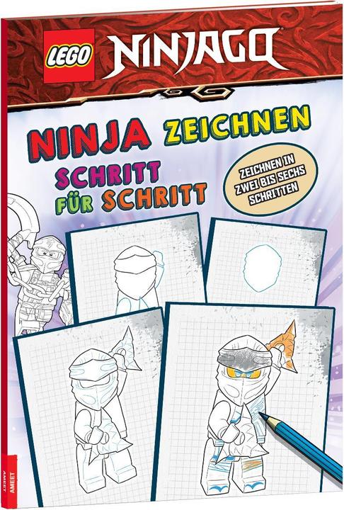 Produktbild Lego Ninjago – Ninja zeichnen Schritt für Schritt