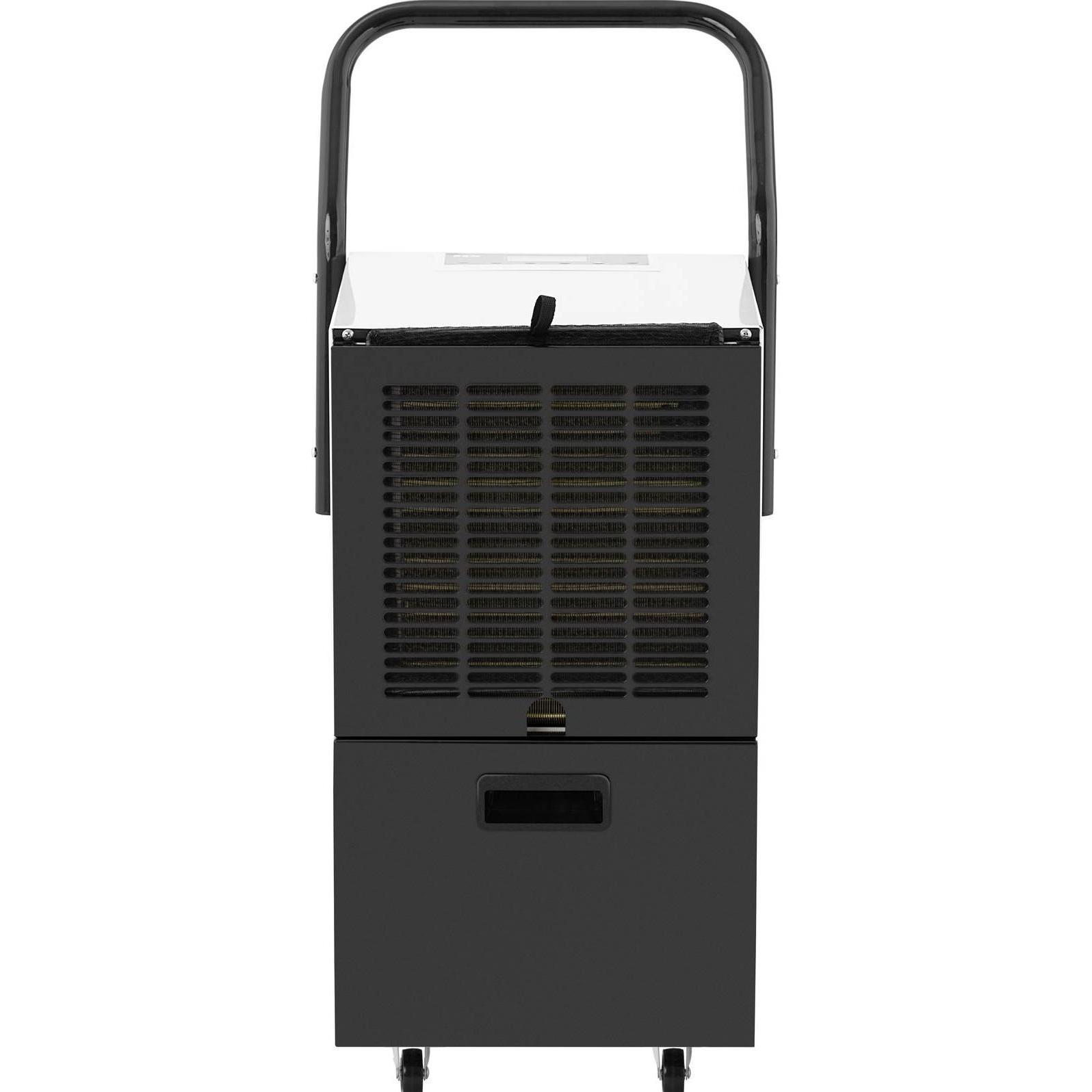 MSW Bautrockner Luftentfeuchter Raumtrockner Raumentfeuchter 50 qm 30 Liter / 24 h, Luftentfeuchter, Schwarz, Silber