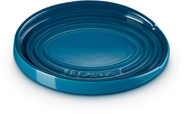 Produktbild Le Creuset Creuset ova Löffelablage aus Steinzeug Deep Teal