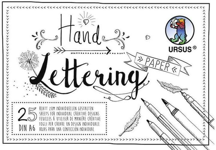 Ursus Handlettering Papier (A6)