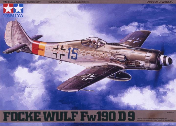 Actual product image Tamiya Focke-Wulf D9