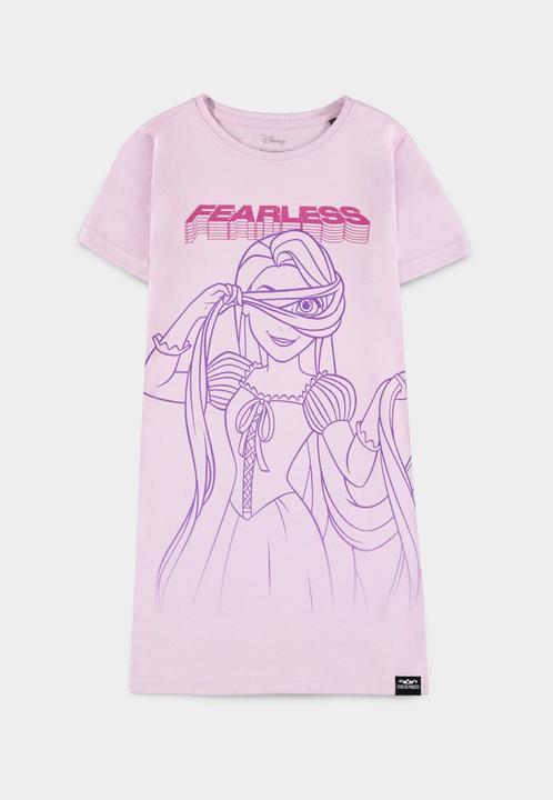 Produktbild Difuzed Disney Fearless Princess (Kids) - Rapunzel Girls Short Sleeved T-shirt Dress - 134/140 (134, 140)