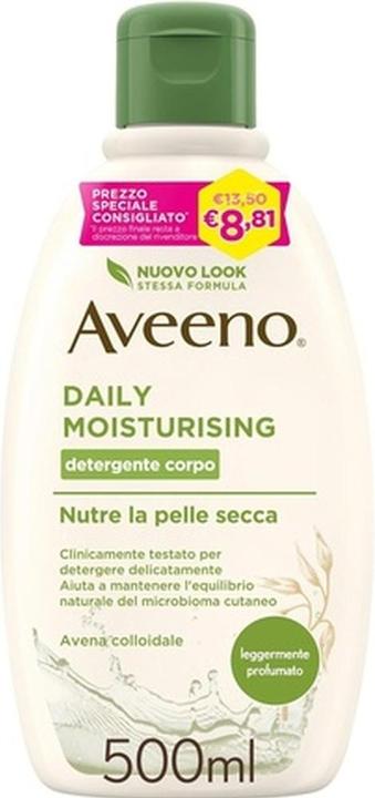 Aveeno Täglich feuchtigkeitsspendendes, sanft parfümiertes Duschgel 500ml (500 ml)