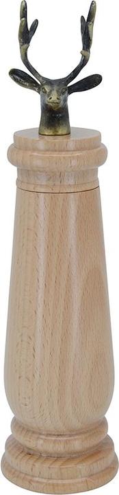 Kadastar Holz Salz und Pfeffermühle Hirsch gross (Pfeffer, Salz)