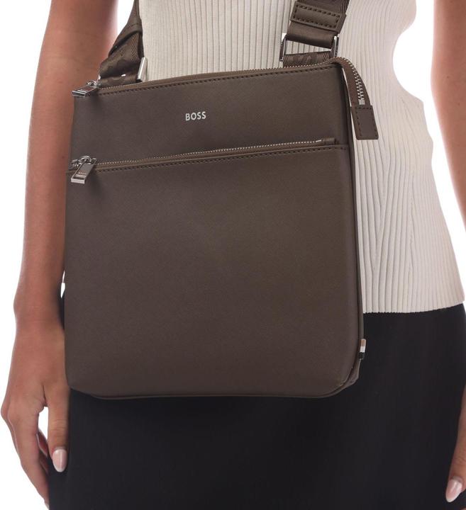 Immagine prodotto Hugo Boss Zair Rigenerato di Fibre di Cuoio Borsa a Tracolla