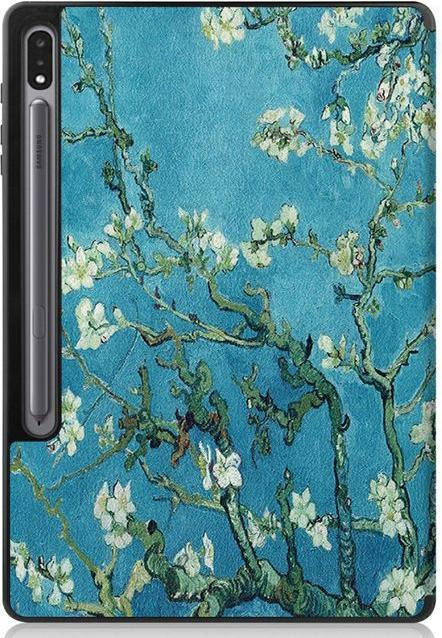 Actual product image MU Style Triple folding cover with pattern (Samsung Galaxy Tab S7+)