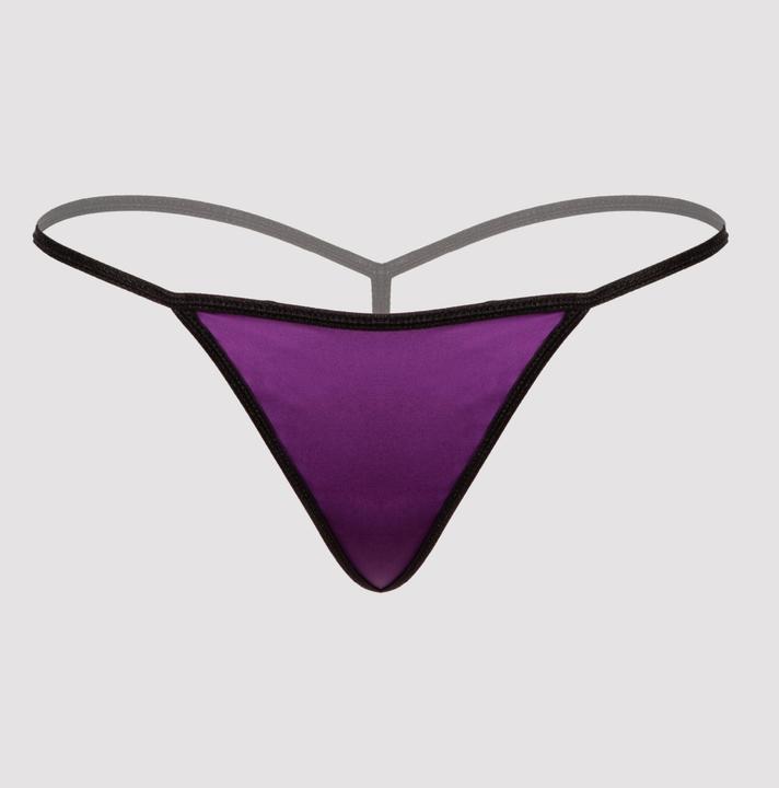 Image du produit Lovehoney ensemble nuisette soyeuse prune (S)