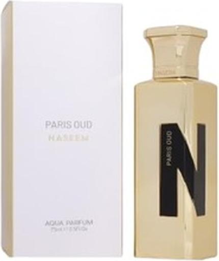 Actual product image Naseem Paris Oud Aqua Parfum 75ml - Alcohol-Free Eau De Parfum for Unisex (Eau de parfum, 75 ml)