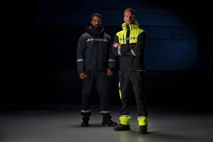 Produktbild Projob 7400 SOFTSHELL JACKET 7400 SOFTSHELL JACKET 9910-VIZ (7)