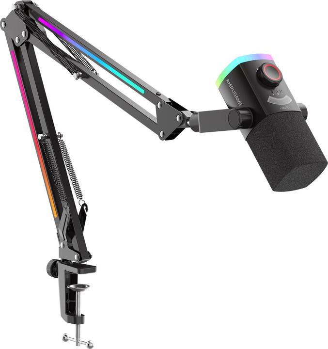 Produktbild Fifine AM8 ProT RGB Gaming Mikrofon inkl. RGB Mikrofonarm