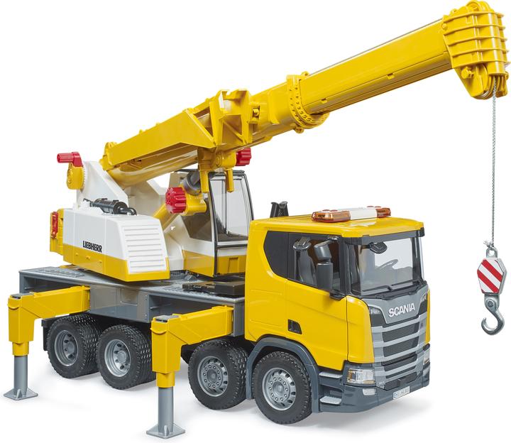 Bruder 03571 Autogrù Scania Super 560R Liebherr con modulo L+S