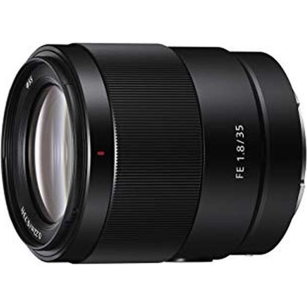 Sony FE 35mm F1.8 large aperture prime lens (SEL35F18F) (Vollformat), Objektiv, Schwarz