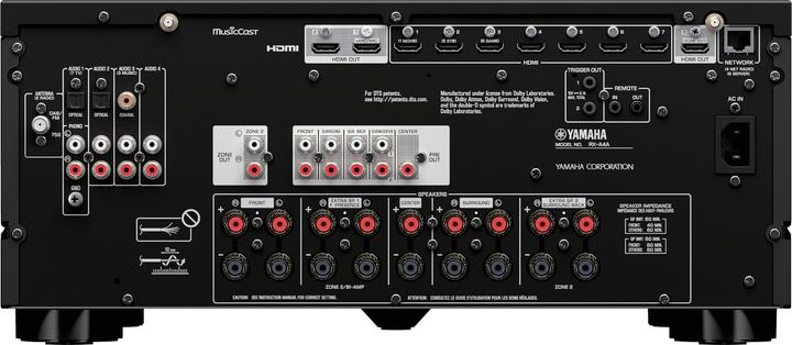Actual product image Yamaha RX-A4A (7.2 channels, AM, FM, DAB+)