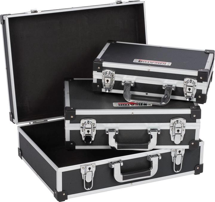Kreator Aluminium Case Set 3-in-1 black (3 pieces)