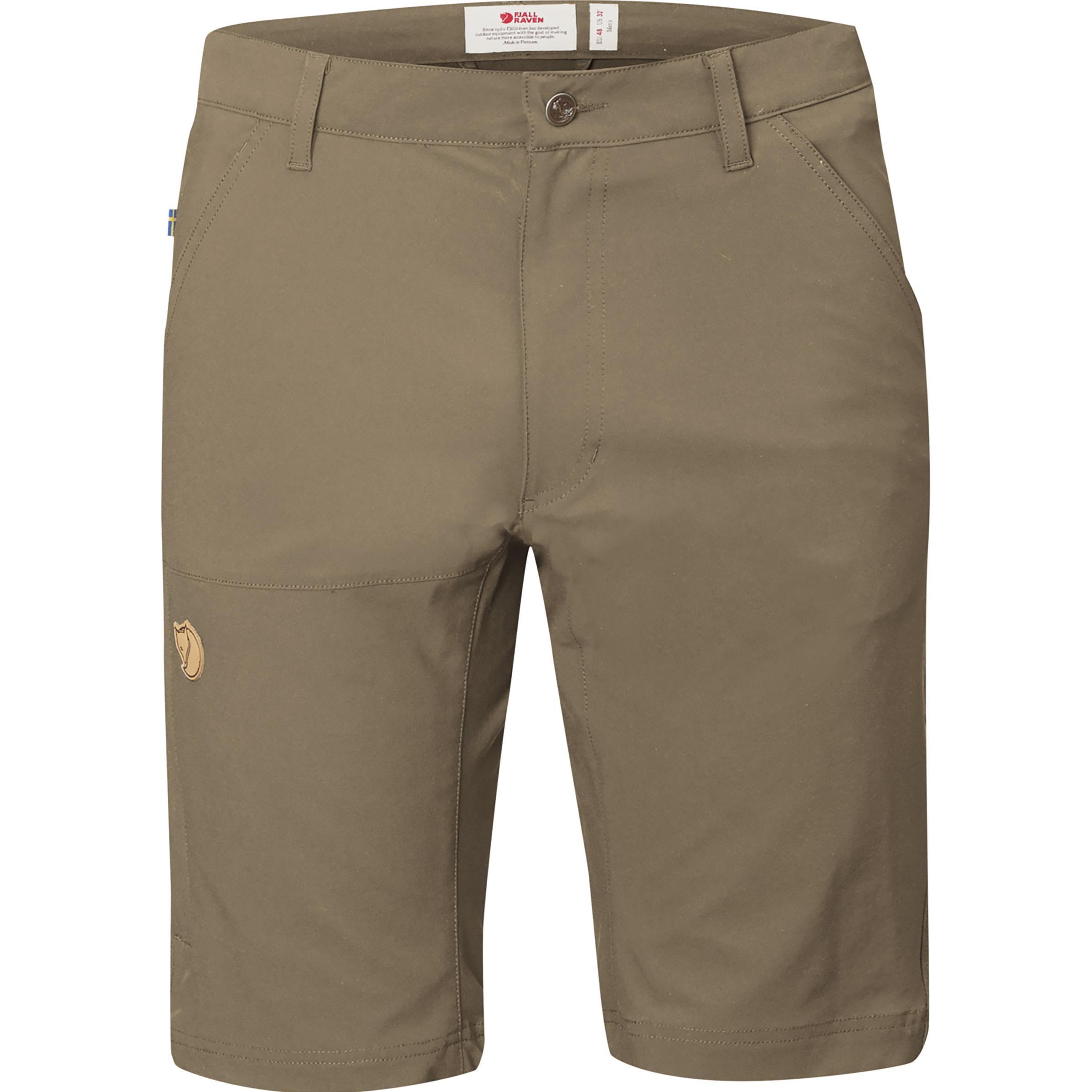 Fjällräven, Herren, Outdoorhose, Abisko Lite Shorts (54), Grün, 54