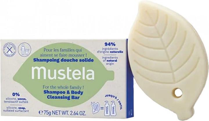 Mustela BIO champú sólido 75 gr (Shampoing solide)