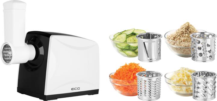Produktbild ECG MG 2510 mincer Black, Stainless steel, White (1200 W)