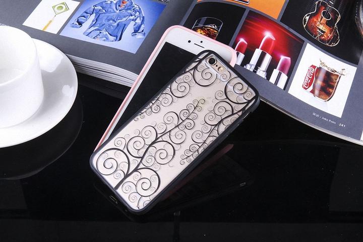 Produktbild König Design Apple iPhone SE 2022 Handyhülle Mandala Case Cover Schutzhülle Bumper Schwarz