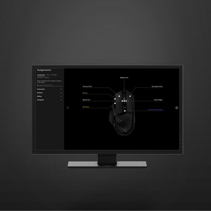 Produktbild Logitech G G502 Hero (Kabelgebunden)