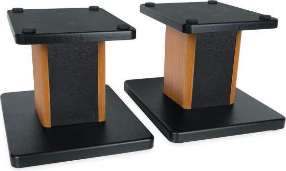 Actual product image keepdrum SS041RW Speaker stands Table stands Rosewood 1 pair (1 pair, Stand)