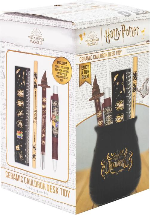 Actual product image Blue Sky Harry Potter pot à crayons Colourful Crest