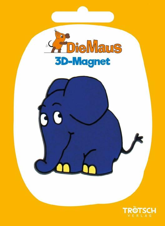 Produktbild Die Maus 3D-Magnet Elefant steh (1x)
