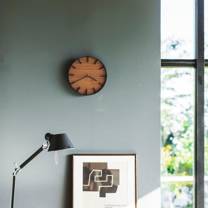 Actual product image Yamazaki Wall clock RIN (26.50 cm)