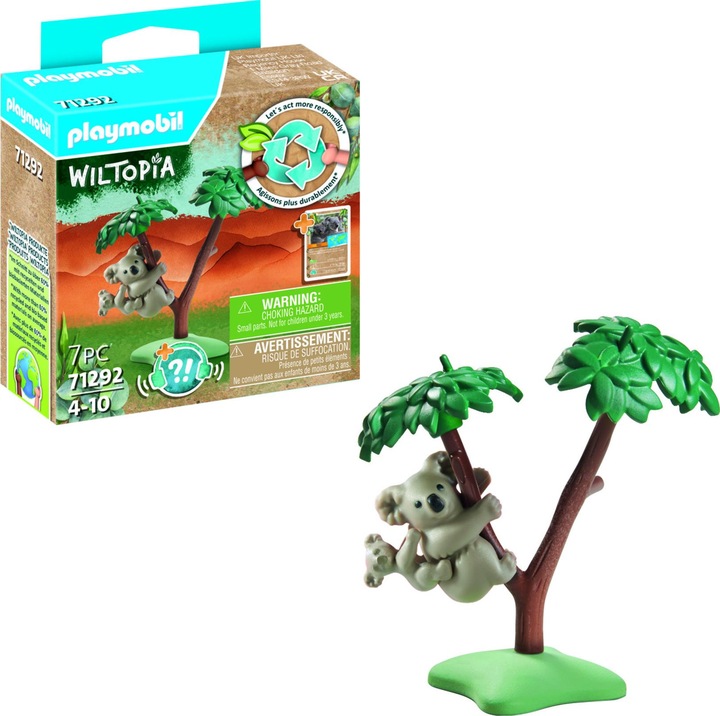 Produktbild Playmobil Koala mit Jungtier (71292, Playmobil Wiltopia)