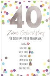 Actual product image Susy Card Birthday card - 70th birthday "Emoji 2" (1 pcs.)