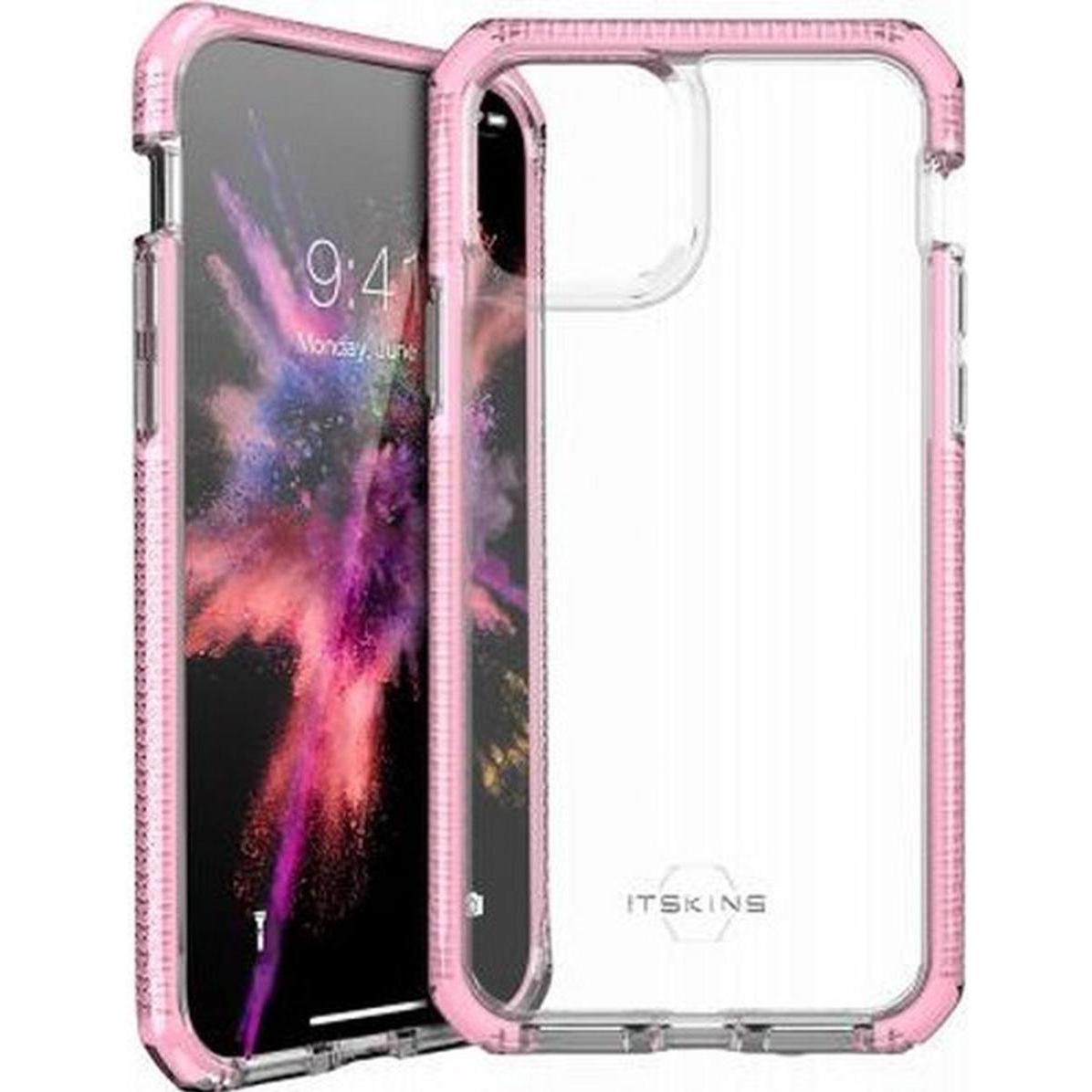 Itskins Supreme Clear (Apple iPhone 11 Pro Max), Smartphone Hülle, Transparent, Pink