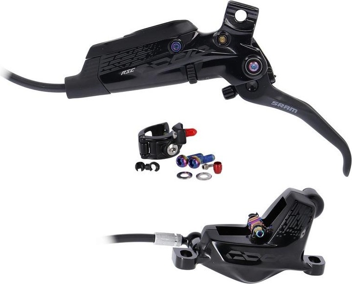 Produktbild Sram Scheibenbremse Code RSC Vorne, 0.95 m, schwarz / rainbow (Vorne + Hinten, Bremsset, 4)