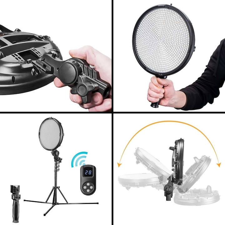 Produktbild Walimex pro pro Niova 800 Bi Color mit Softbox und Tasche (Blitzgerät Akku)