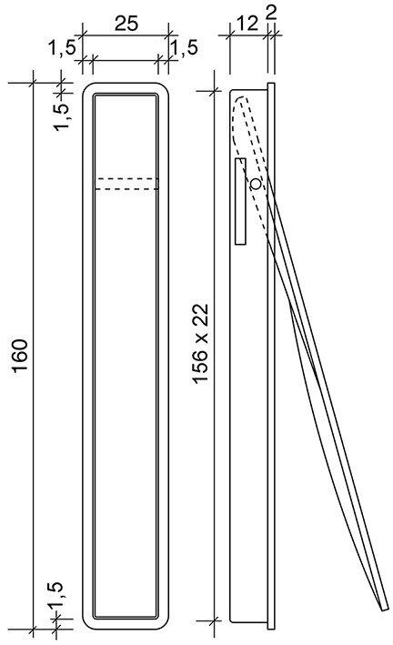 Immagine prodotto Pamar Maniglie a conchiglia