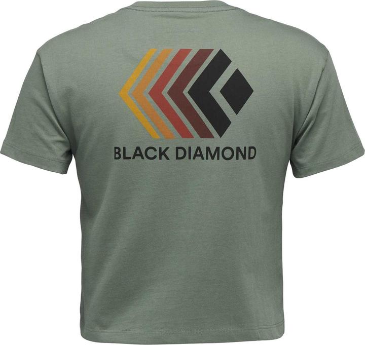 Actual product image Black Diamond W Faded Crop Ss Tee (L)