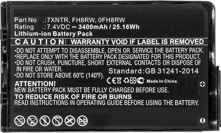 Image du produit CoreParts MBXDE-BA0184 (3400 mAh)