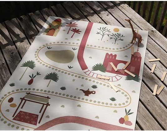 Actual product image Nattiot Carpet Small Marrakech (123 x 180 cm)