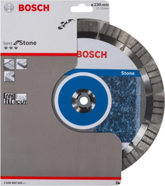 Actual product image Bosch Professional Zubehör PRO Stone diamond cutting disc, 230 x 22.23 mm