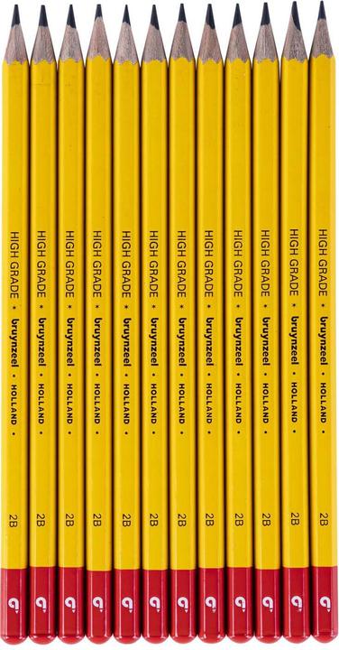 Actual product image Bruynzeel Burotek 2B Graphitstift (2B)