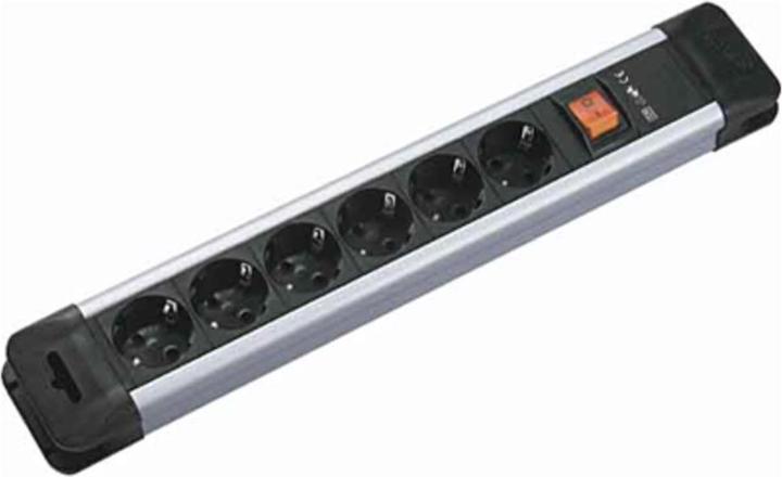 Produktbild Bachmann Steckdosenleiste CONNECTUS, 6-fach (6x, CEE 7/3, 2 m)