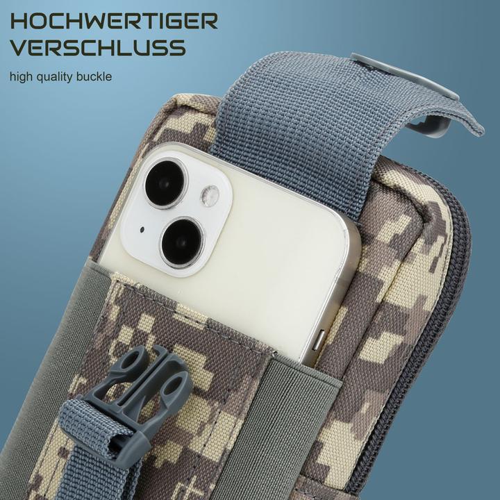 Produktbild Cadorabo Handytasche für WIKO RAINBOW JAM Hülle im Militär Style (Wiko Rainbow Jam)