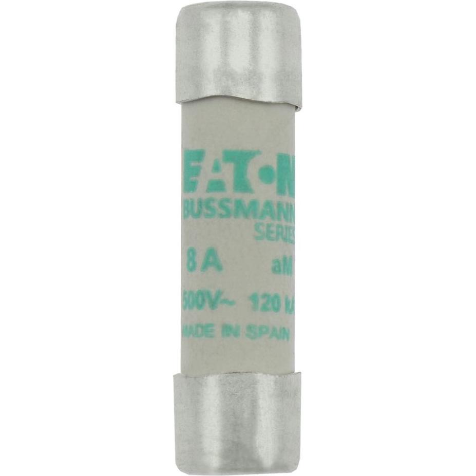 10x Bussmann, Sicherung, CYLINDRICAL FUSE 10 x 38 8A AM 500V AC (Feinsicherung, 8 A)