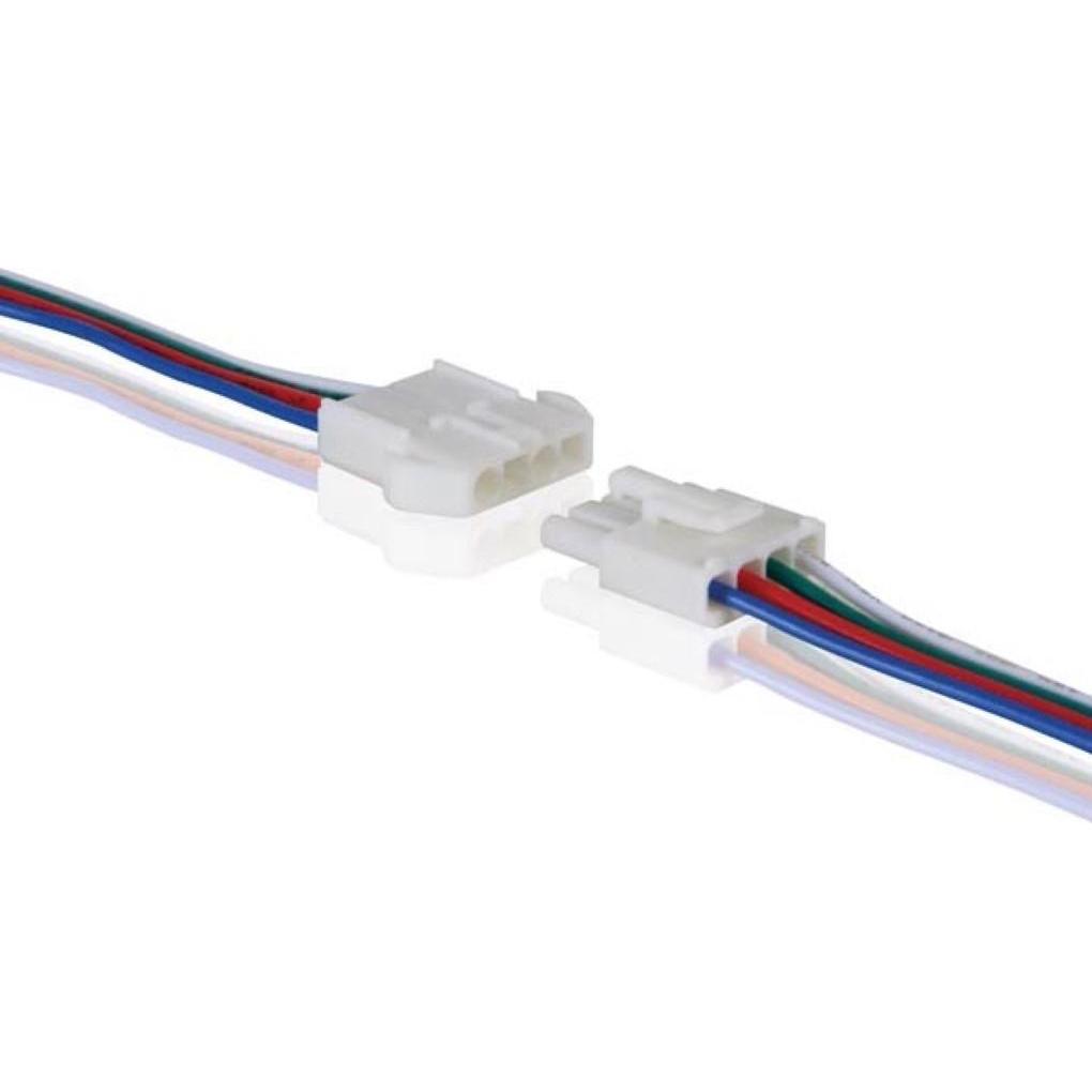 Velleman, LED Streifen, Kabel Mit Stecker/Buchse Für Rgb-Led-Streifen (50 cm)