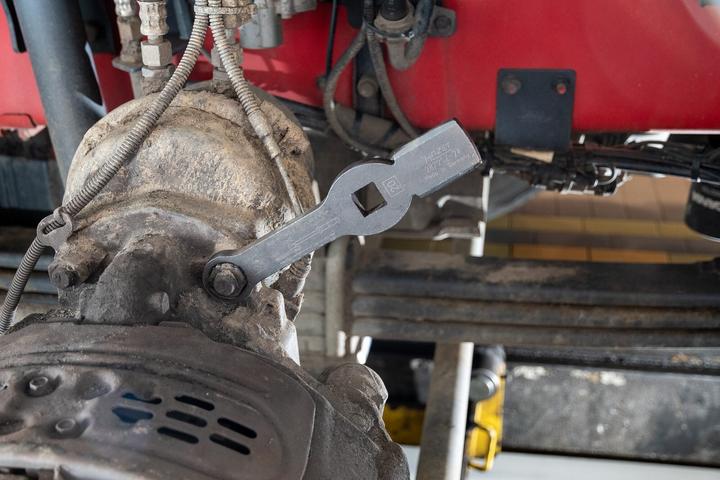 Produktbild HAZET Schlag-Ringschlüssel ∙ Doppelsechskant ∙ mit 2 Schlagflächen 2872SZ-24 ∙ Vierkant20 mm (3/4 Z… (24 mm)