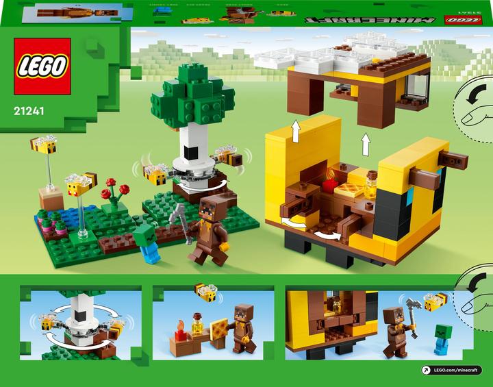 Produktbild LEGO Das Bienenhäuschen (21241, LEGO Minecraft)