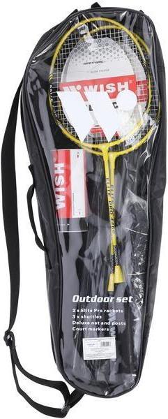 Image du produit Wish Formula Nils Badminton racket set Wish ALUMTEC 4466, yellow