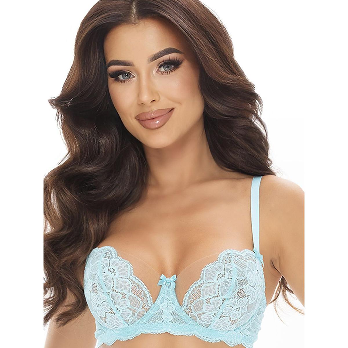 Axami, BH, Soft, Blau, (80 F)