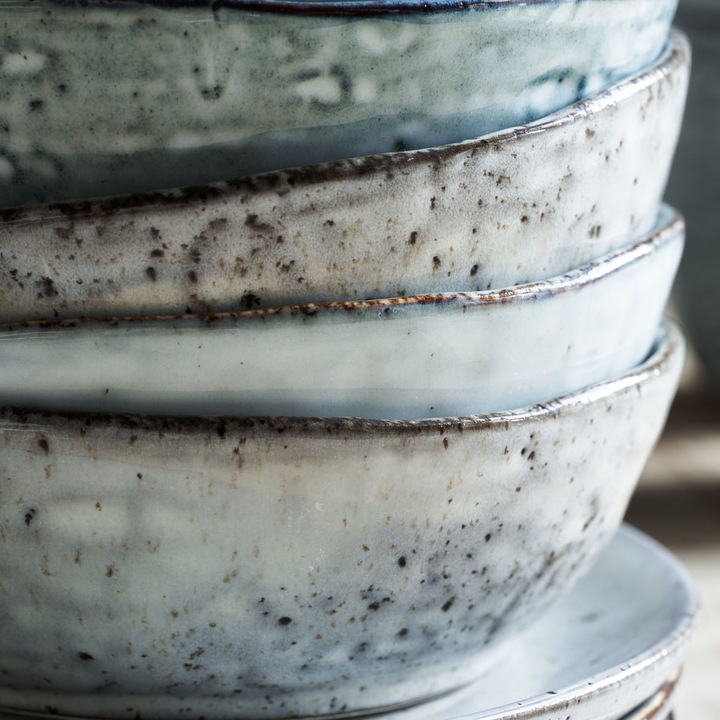 Actual product image House Doctor Rustic Brunch kit - Grey/Blue (257981010) (4 Piece)