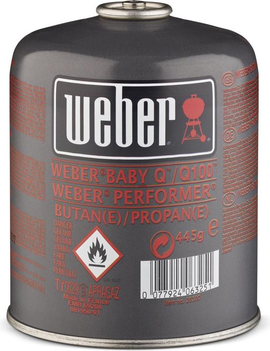 Actual product image Weber Gas cartridge