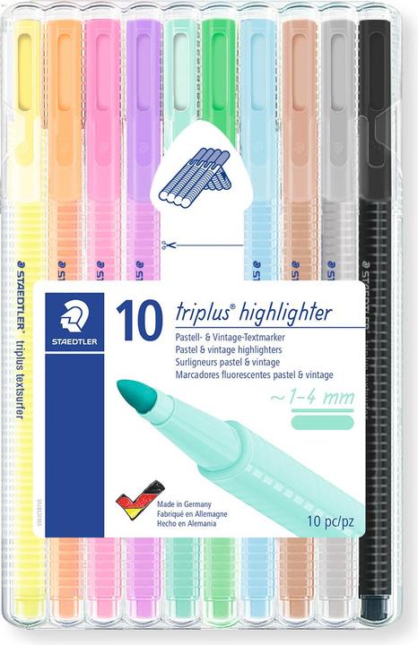 Actual product image Staedtler Highlighter triplus textsurfer 10pcs box (10x)